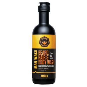 GIBS Amber Man Wash BHB 12 fl oz - 3-in-1